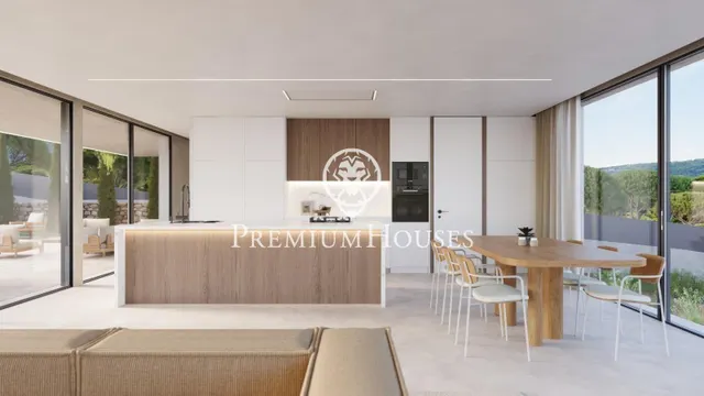 Casa en venta en zona exclusiva de El Mirador en Sant Andreu de Llavaneres con piscina — 3