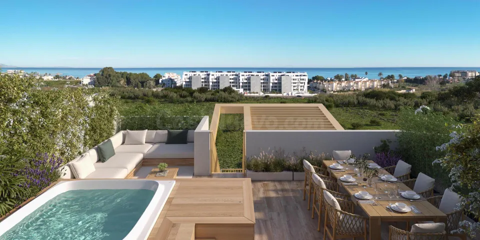 Ático 3 habitaciones 96m² en venta - Playa setla mirarrosa