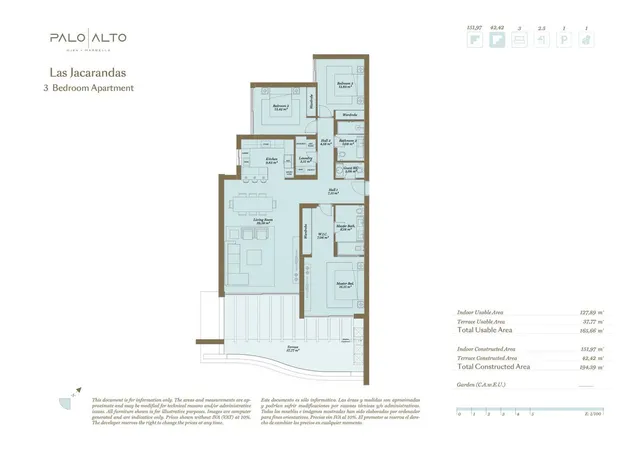 Apartamento 3 habitaciones 152m² en venta - Ojen pueblo — 49