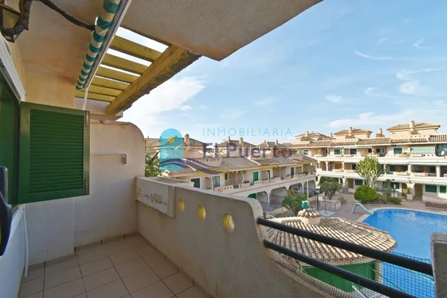 Ático en bahía, puerto de mazarrón, con solárium y piscina comunitaria – ref 1017 — 2
