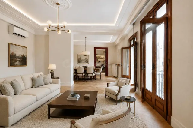Inmobiliaria en Barcelona . Venta de piso finca regia en Ens
