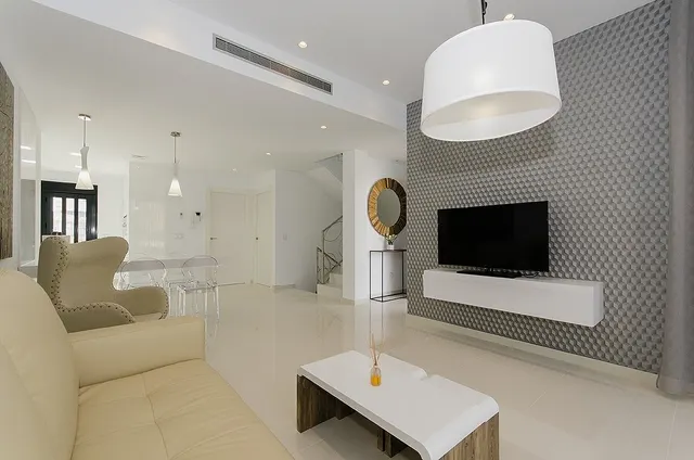 ¡LLAVE EN MANO! PRECIOSA VILLA DE OBRA NUEVA EN PLAYA HONDA(LA MANGA). — 4