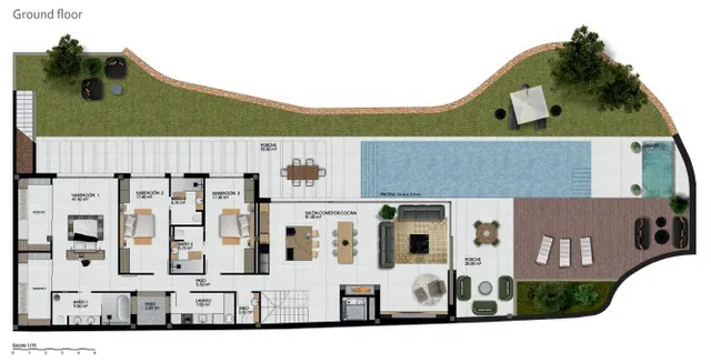 ▷Villa de Lujo con Vistas al Mar en Finestrat, Costa Blanca — 44
