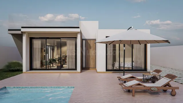 Villa de estilo ibicenco en un tranquilo pueblo español - foto 3