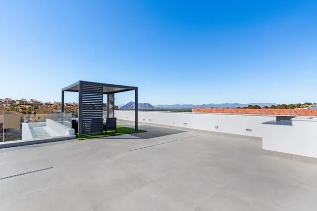 Villa con piscina privada y solárium de 150 m2 en La Finca Golf, Algorfa — 30