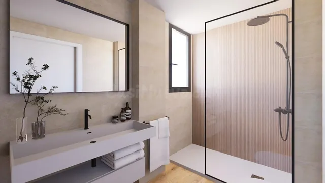 APARTAMENTOS BAJO LUJOSOS con jardín  a 2 cuadras del mar — 5