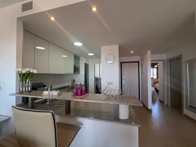 Apartamento con vistas despejadas en la exclusiva urbanización de terrazas de campoamor — 9