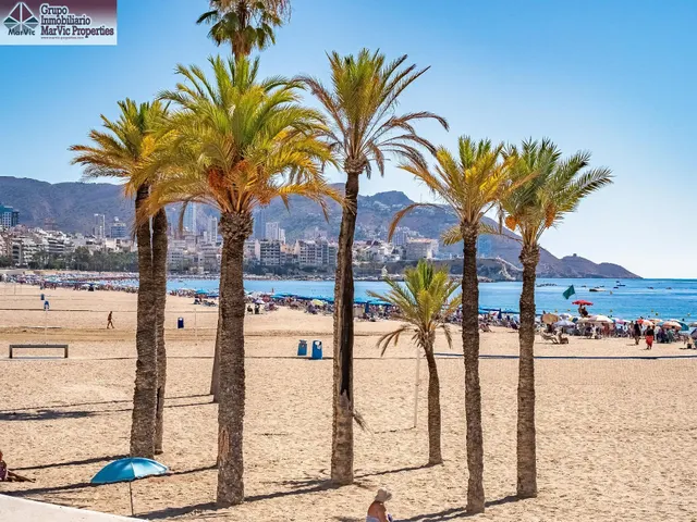 Luminoso piso de 2 dormitorios en playa de poniente, Benidorm — 6