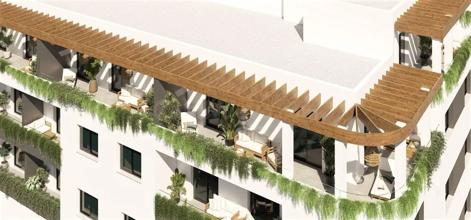 Ático 2 habitaciones 91m² en venta - Las Flores
