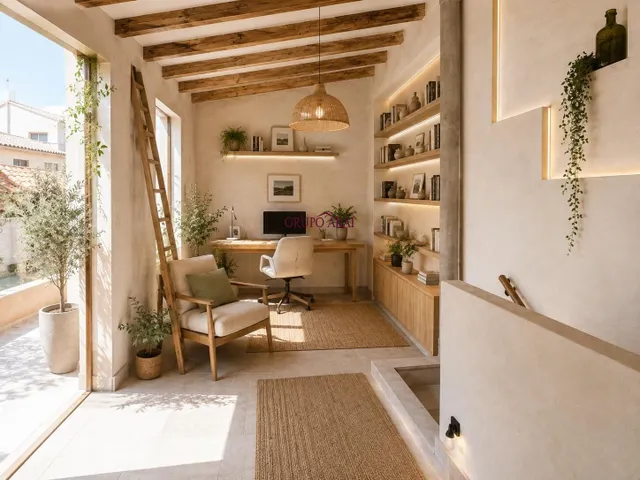 AMPLIA CASA CON 4 habitaciones, PATIO Y TERRAZA PARA REFORMAR EN ASPE. — 31