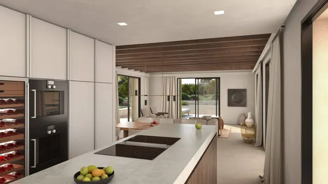 Exclusiva finca de 42.000 m2 en Manacor con espectacular proyecto de villa mallorquina, piscina y casa de invitados — 8