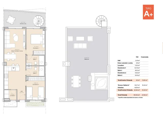 Ático 2 habitaciones 71m² en venta - La Nucia Pueblo — 20