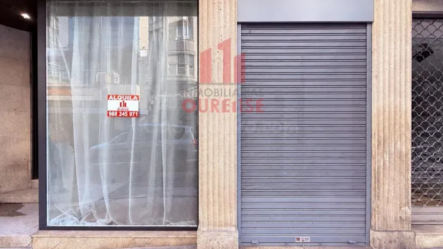 BONITO LOCAL COMERCIAL EN EL CENTRO DE OURENSE.