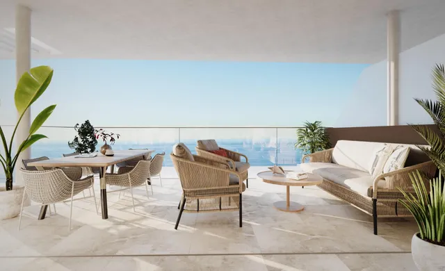Ático con vistas al mar y terraza amplia en zona tranquila d - foto 4