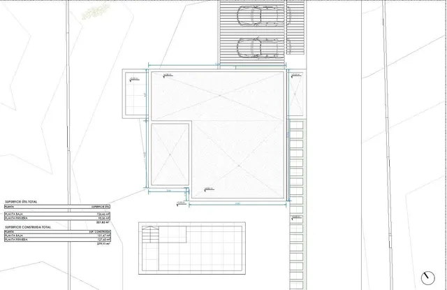 Moderna villa en construcción con orientacion al sur — 12