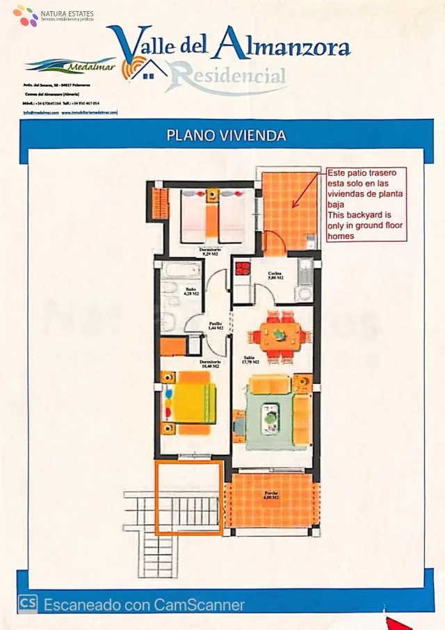 APARTAMENTO DE DOS DORMITORIOS ALQUILER ANUAL. - foto 3