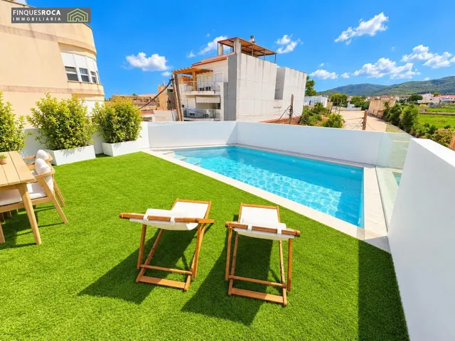Exclusivo chalet de diseño con piscina privada a 200 metros del mar en les cases d’alcanar — 35