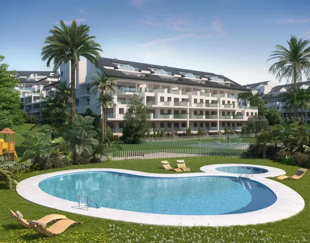 Piso de nueva construcción con amplia terraza en Torreblanca, Fuengirola — 9