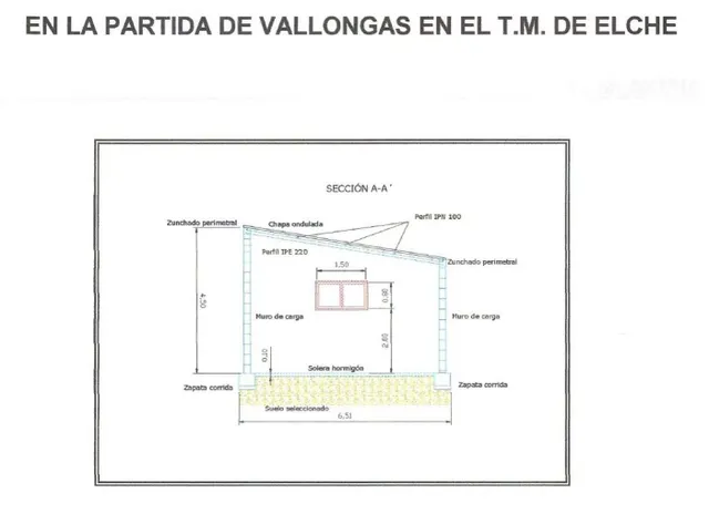 Parcela en venta en Elche Parcela cortes-valencianas - foto 2