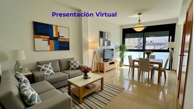 Piso exterior de 3 dormitorios y 2 baños con garaje y traste