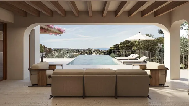 Villa de lujo de estilo ibicenco en La Fustera (Benissa Cost - foto 3
