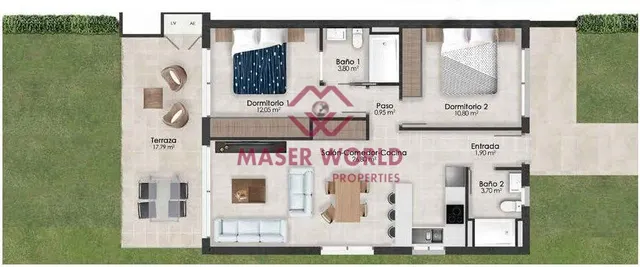 APARTAMENTOS NUEVOS EN CAMPO DE GOLF DE CONDADO DE ALHAMA — 19