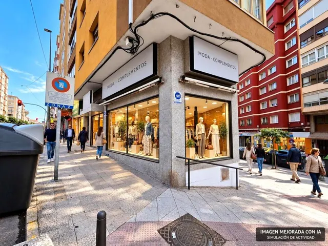 Local comercial en esquina centrica en Santander — 14