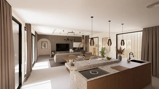 Villas contemporáneas de una sola planta en Altaona Golf Resort Murcia — 7
