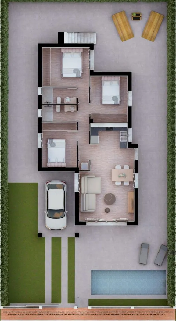 Villa 3 habitaciones 108m² en venta - Serena Golf — 6