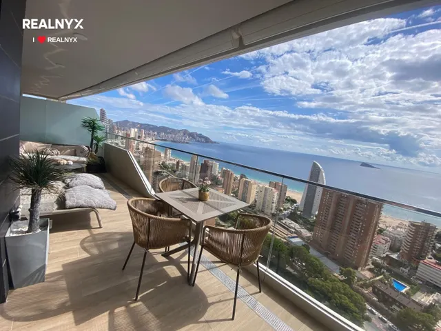 Playa de Poniente - Benidorm, apartment with a sea view only 400 meters from the beach — 47
