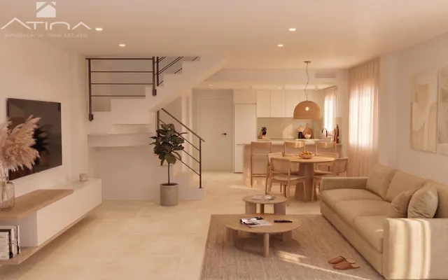 Adosado de obra nueva en Els Poblets con 75 m2 de terrazas, solárium, garaje cerrado y aerotermia | Stela Village, Costa Blanca. — 10