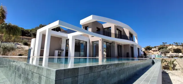 Impresionante villa de obra nueva en La Fustera, Benissa Cos