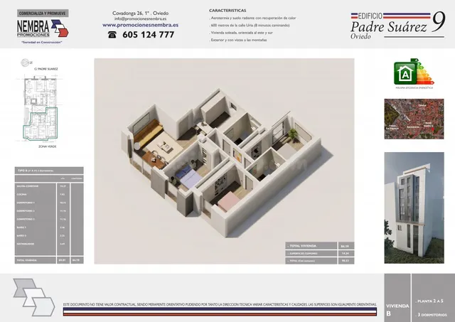 Piso de Obra Nueva en Venta en Oviedo Asturias CENTRO — 8