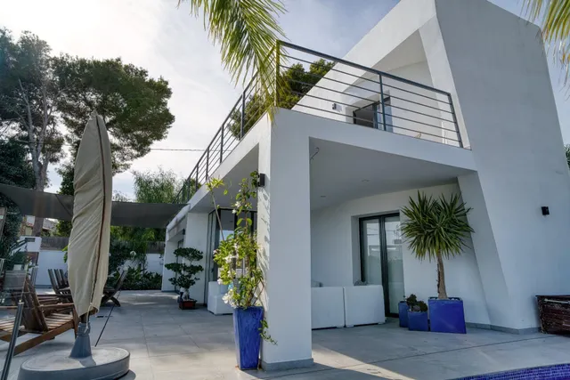 Villa moderna con vistas al mar en Benissa Costa — 6
