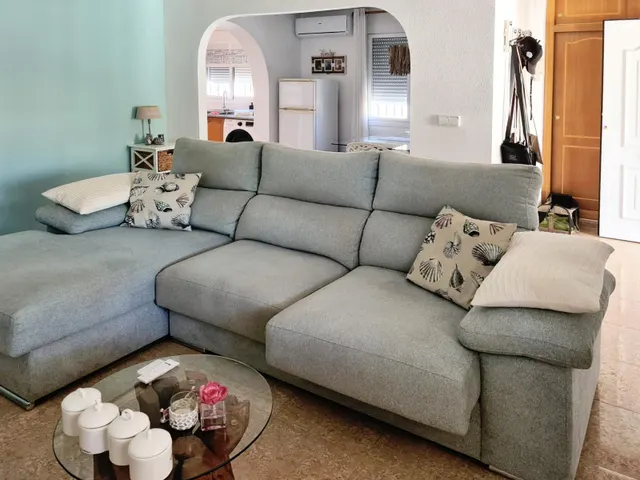 Encantadora villa con piscina privada, jardín y solárium en Monte y Mar, Gran Alacant — 15