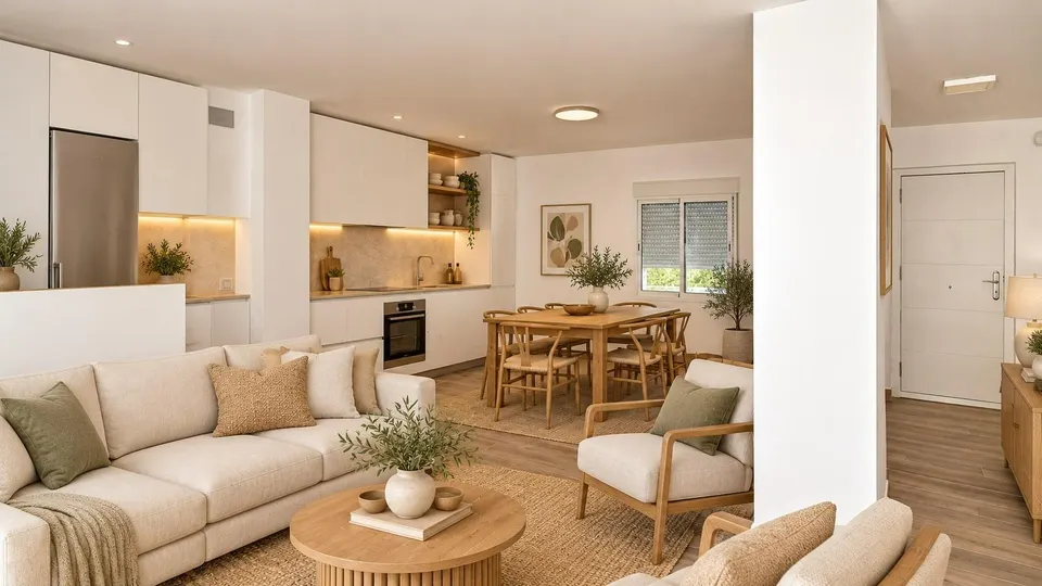 Casa en planta baja con terraza en la zona de oliveral riba-roja