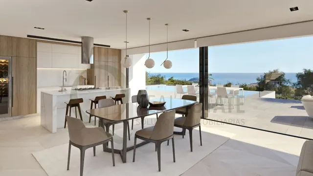 Villa de lujo en Calpe con vistas al mar, piscina privada y  - foto 4