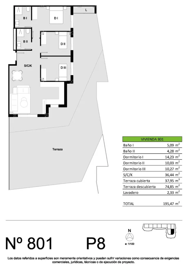 Apartamentos de nueva construcción con piscina en San Miguel de Salinas — 15
