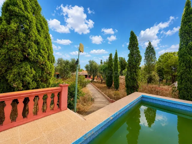 Finca rústica con piscina en Algaida, Mallorca ☀️