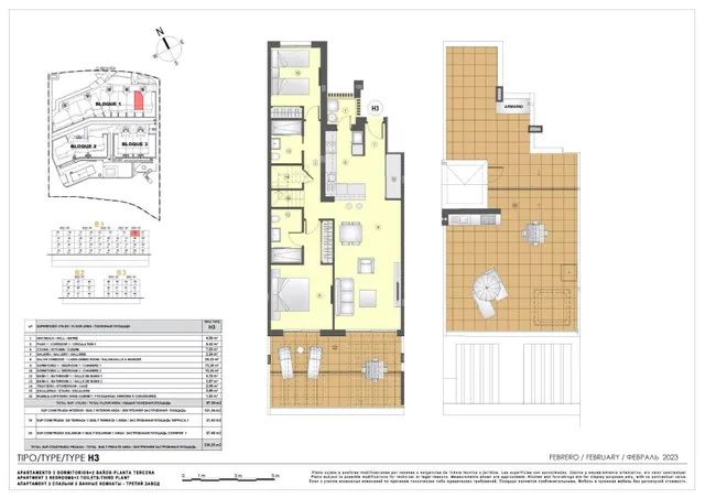 LINDO ÁTICO DUPLEX ORIENTADO AL SUROESTE, CON HERMOSAS VISTAS AL MAR, Y CON 130M2 DE TERRAZAS. — 10