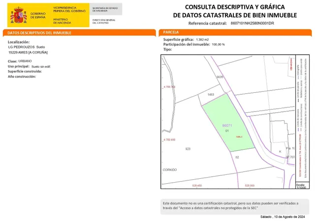 Terreno en Ames - Cornido - foto 2
