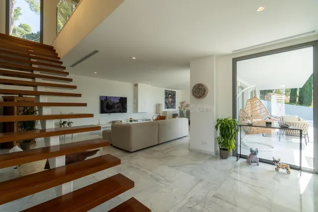 Villa contemporánea con vistas al mar en Costa d'en Blanes - foto 5