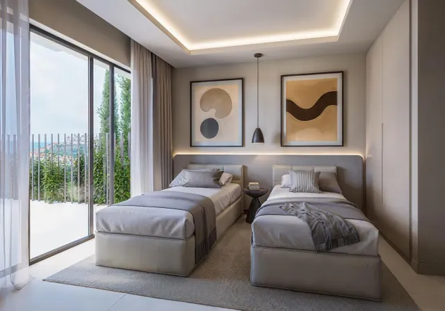 Adosado de lujo en Casares del Sol con piscina privada, jardín y tres dormitorios en suite — 10