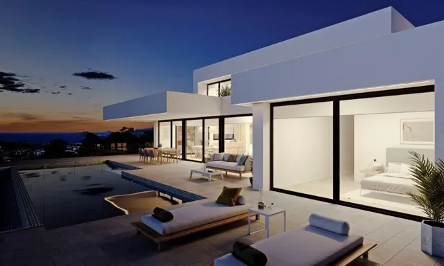 VILLA MODERNA DE OBRA NUEVA EN CUMBRES DEL SOL — 3
