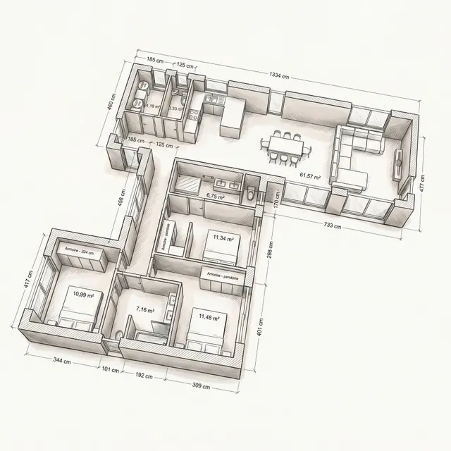 Villa 3 habitaciones 140m² en venta - Pedanías Oeste — 21