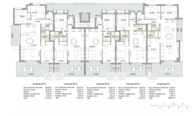 Apartamento 2 habitaciones 83m² en venta - Zona Pueblo — 13