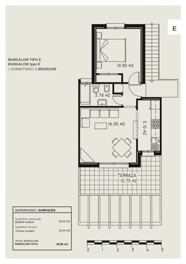 APARTAMENTOS BUNGALOW PLANTA ALTA EN CALPE — 15