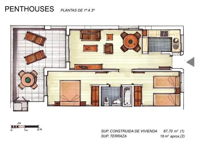 Apartamento 2 habitaciones 60m² en venta - CONDADO DE ALHAMA GOLF RESORT — 30