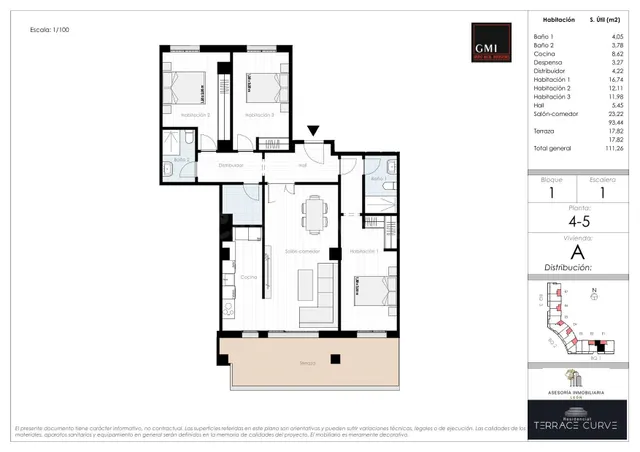 Piso 3 habitaciones 112m² en venta - La Chantría- La Lastra - foto 4