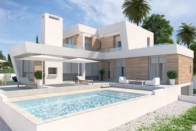 Preciosa villa en venta de estilo moderno en Calpe — 4